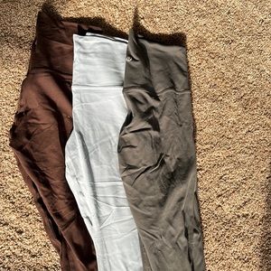 Three pair of lulu aligns size 6 used.